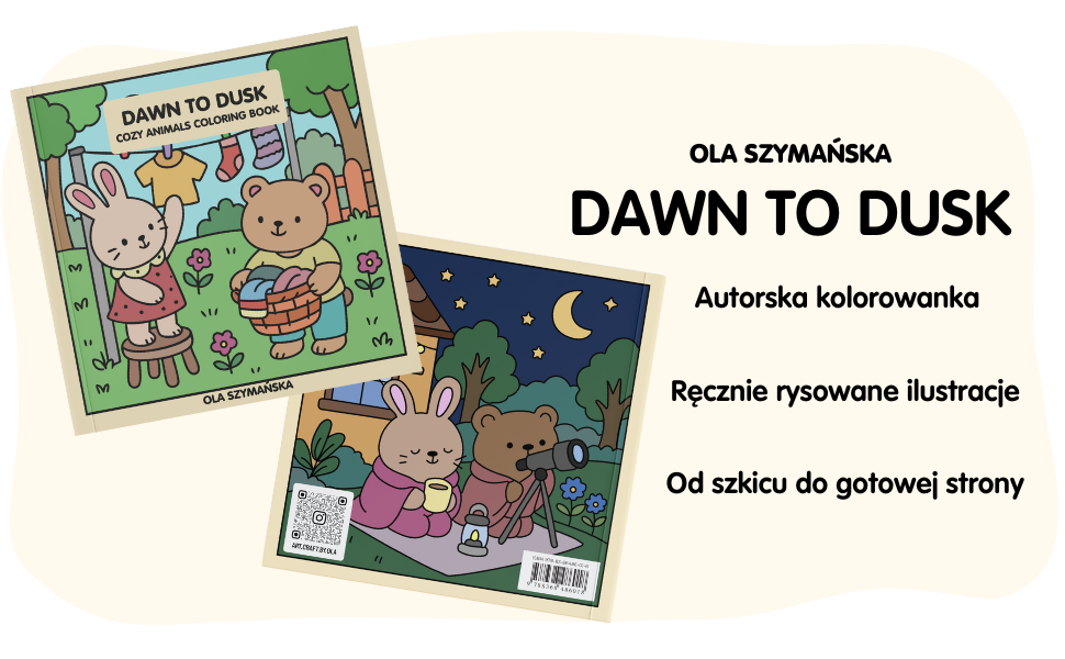 Kolorowanka "Dawn to Dusk"