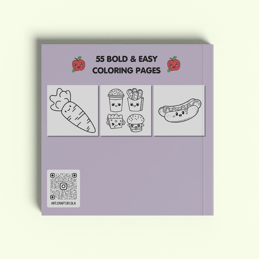 Kolorowanka "Foods & Drinks"