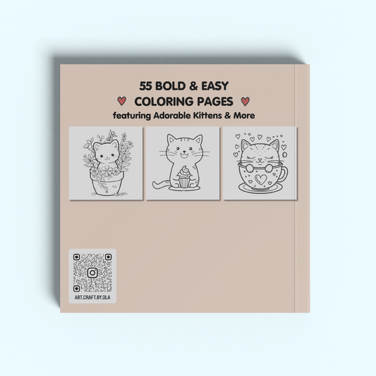 Kolorowanka "Cute Cats"