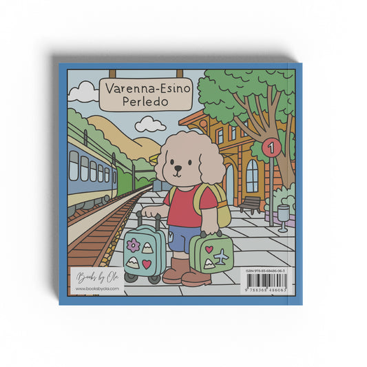 Pudel Poldek w Podróży - Relaksująca Kolorowanka