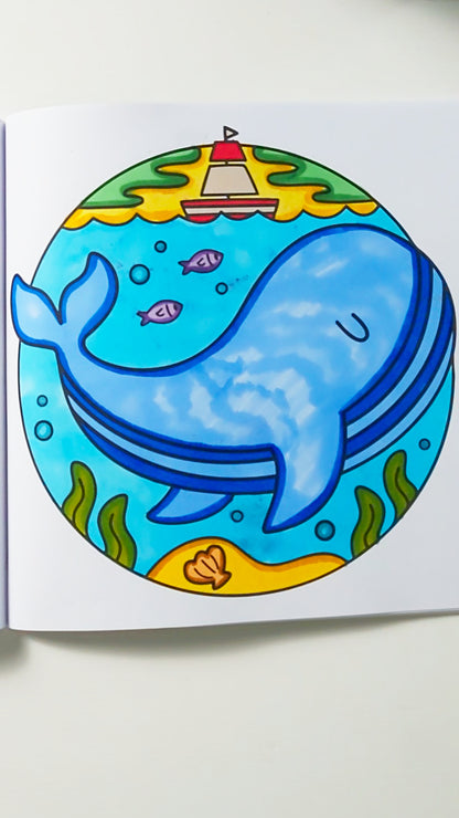 Kolorowanka "Ocean Life"