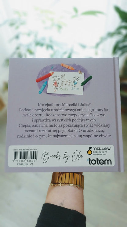 Marcelka i Julek: Kto zjadł tort?